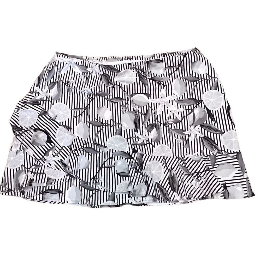 Tail Womens Lemon Tennis Golf‎ Skort Compression Shorts Size Small Activewear